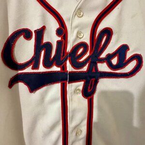 Vintage 1964 Rawlings Chiefs Baseball Jersey size 44 - Rare Find!